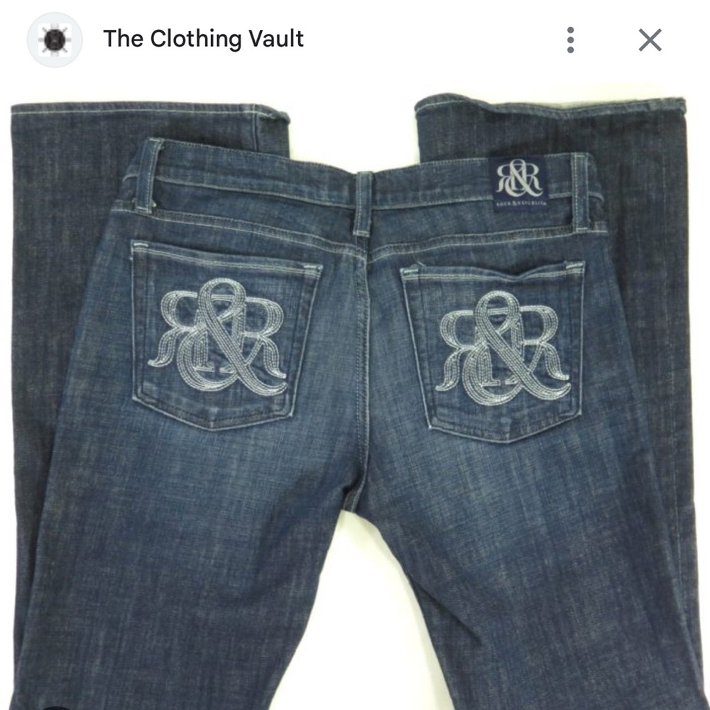 Rock & Republic Women’s Blue Denim Jeans! Size 28